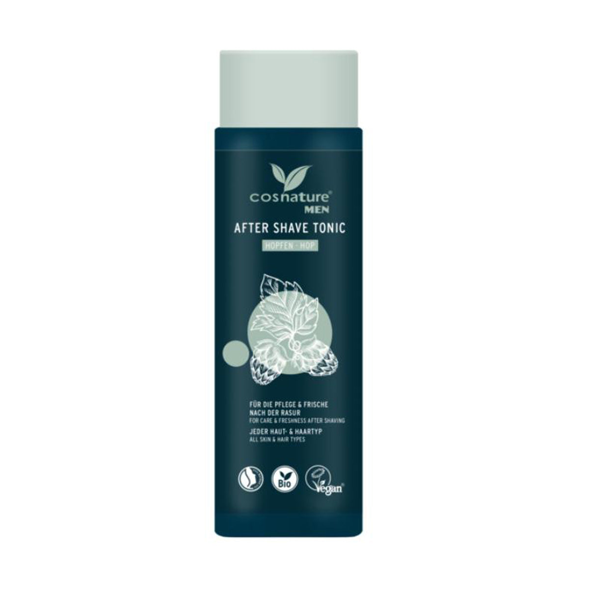 Tonico dopobarba da uomo con luppolo biologico, Costanute, 250 ml