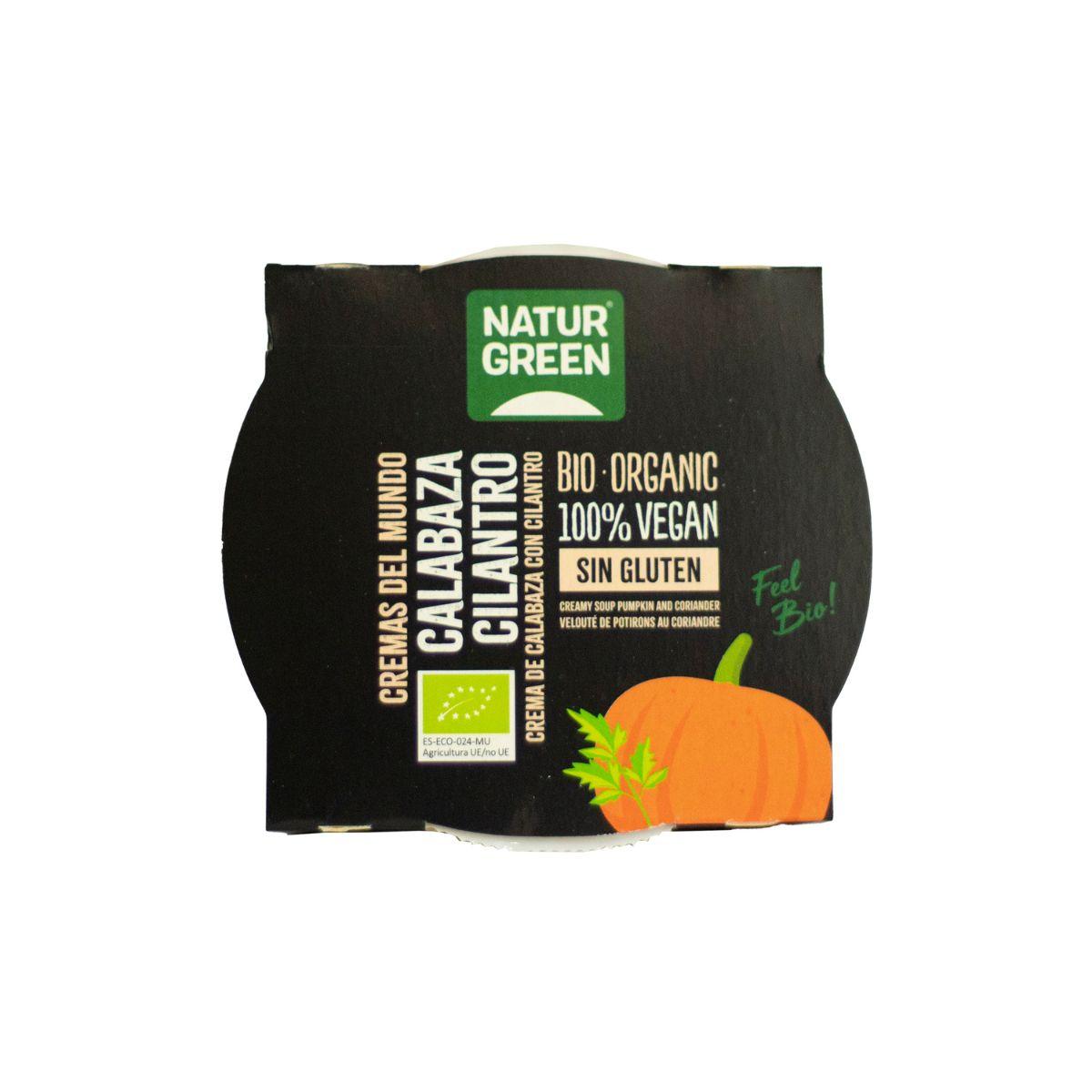 Naturgreen kräm med pumpa och koriander, 310 g