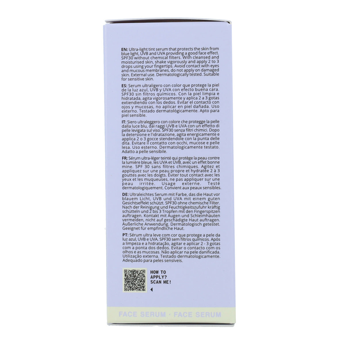 Serum z kolorem Shield 360º Skin odcień średni Freshly 30 ml