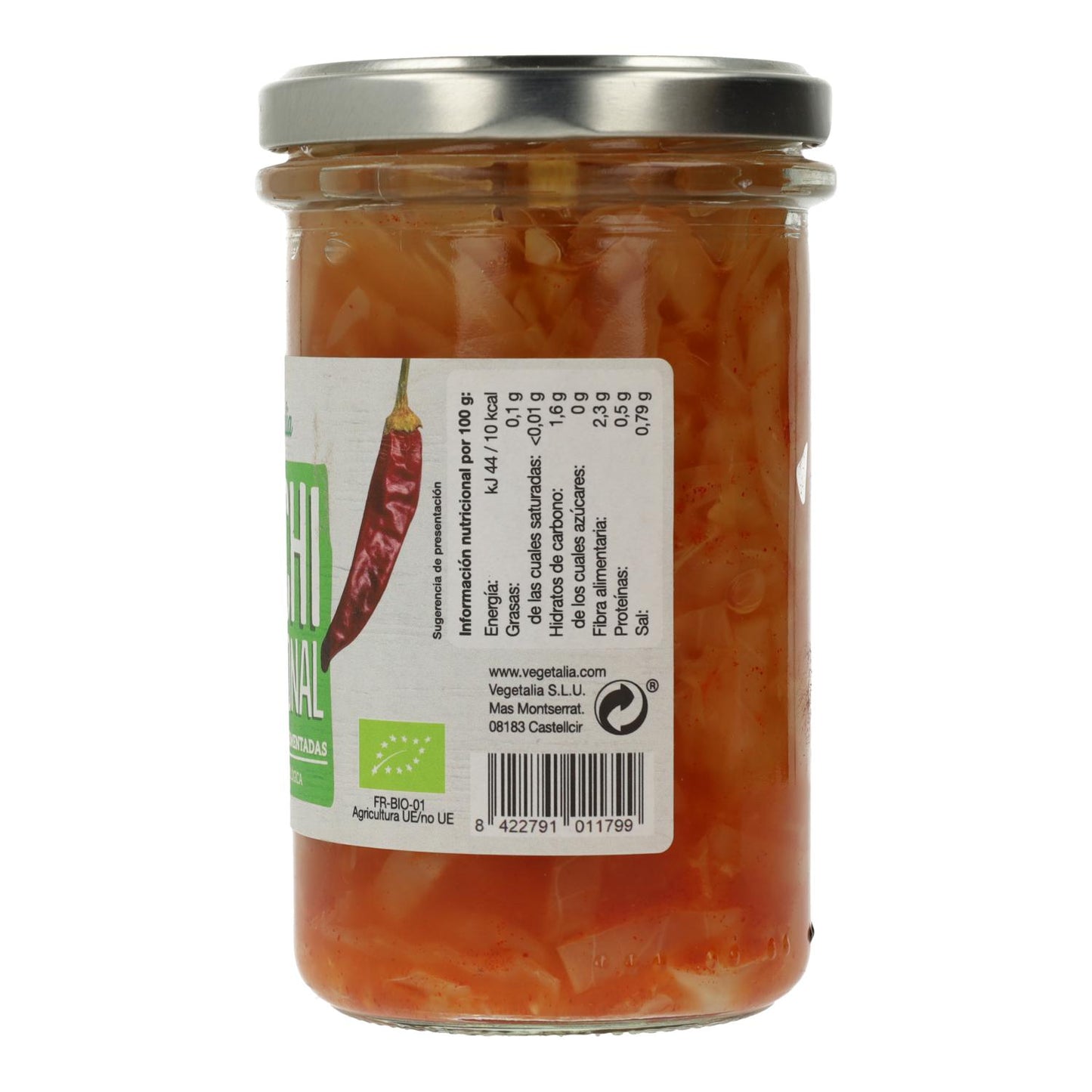 Milchsäuregäriges traditionelles Kimchi Bio Vegetalia 235 g