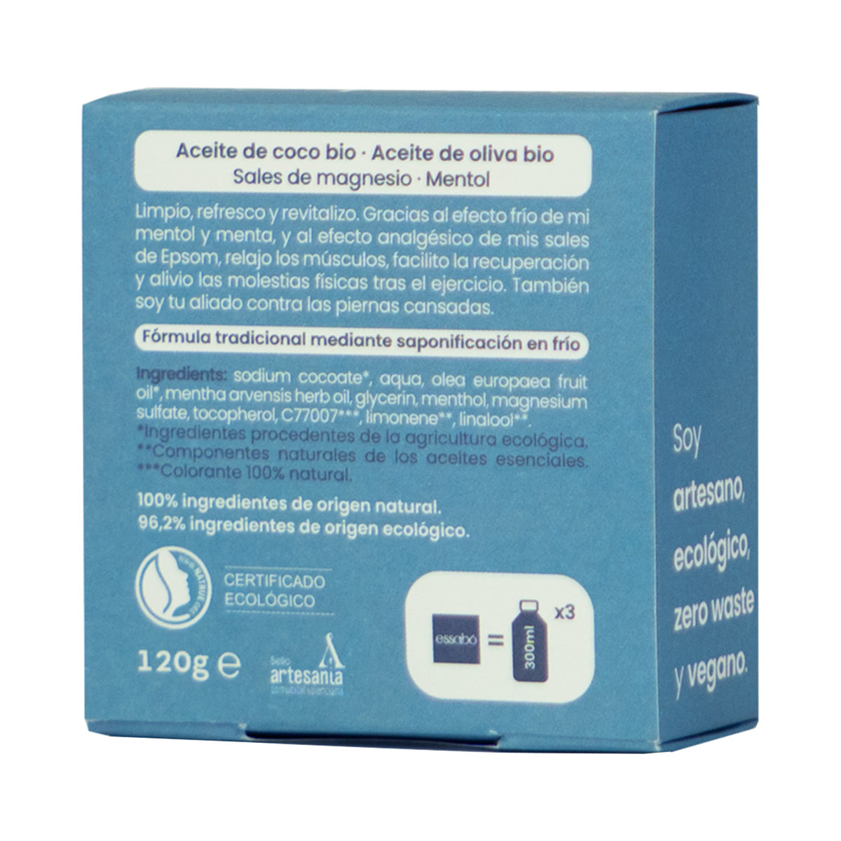 Sapone per pelle secca Essabó 120 g