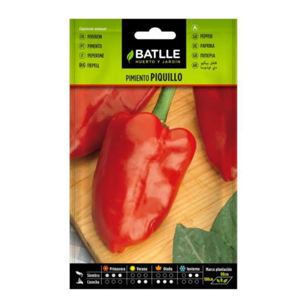 Semillas de Pimiento Piquillo de Lodosa Batlle