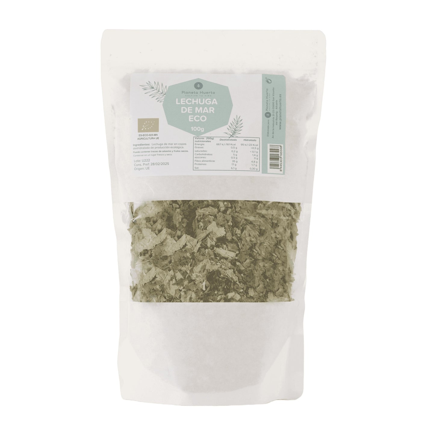 Sałata morska wodorosty ECO Planeta Huerto 100 g