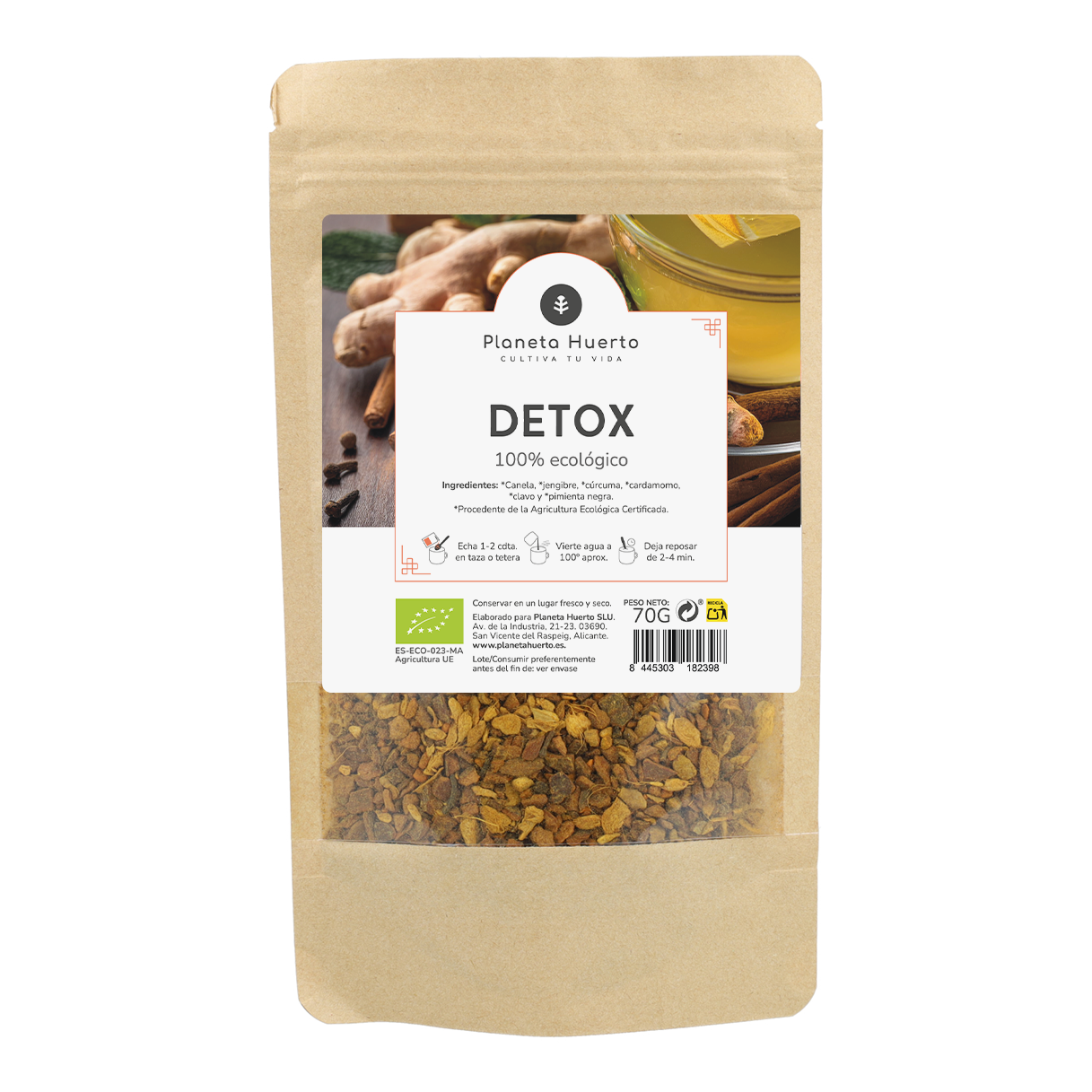 Infuso disintossicante ECO Planet Garden 70g