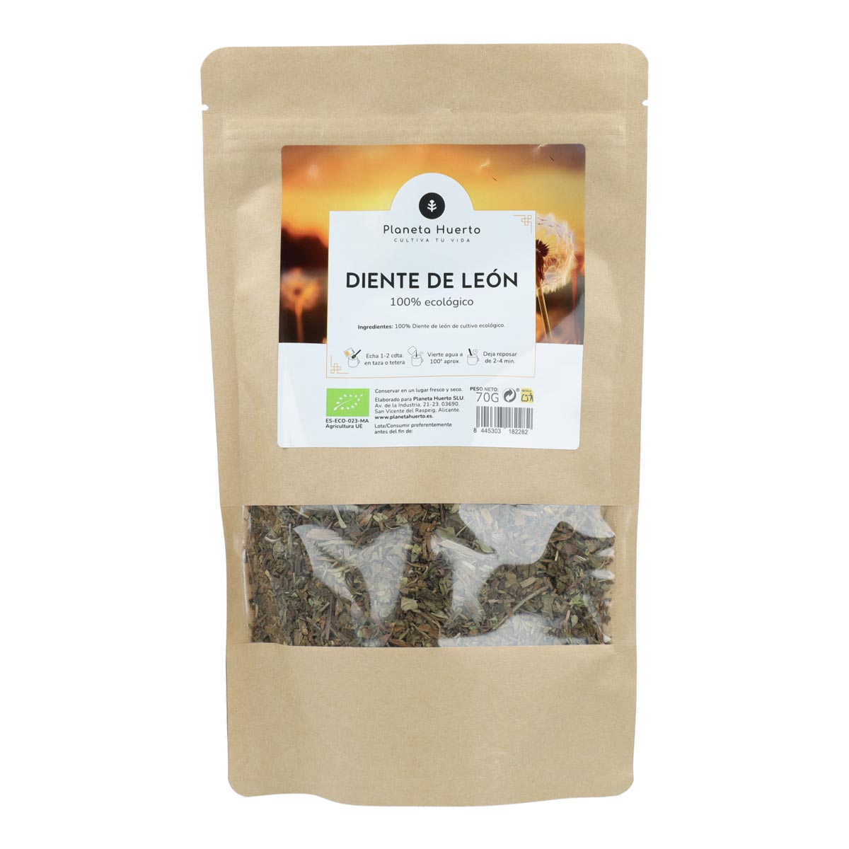 Maskros ECO Planeta Huerto 70 g