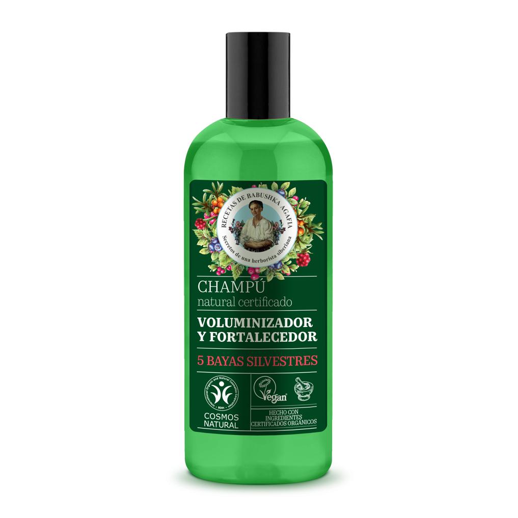 Agafia Natura Siberica Certified Natural Volumising and Strengthening Shampoo 260 ml