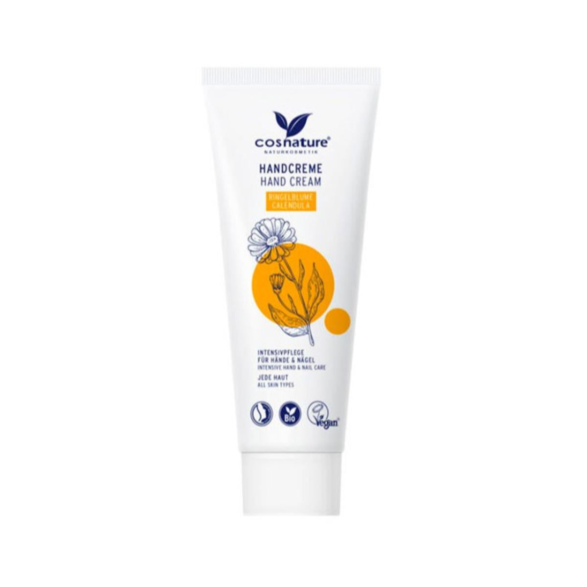 Bio-Ringelblumen-Handcreme von Cosnature, 75 ml
