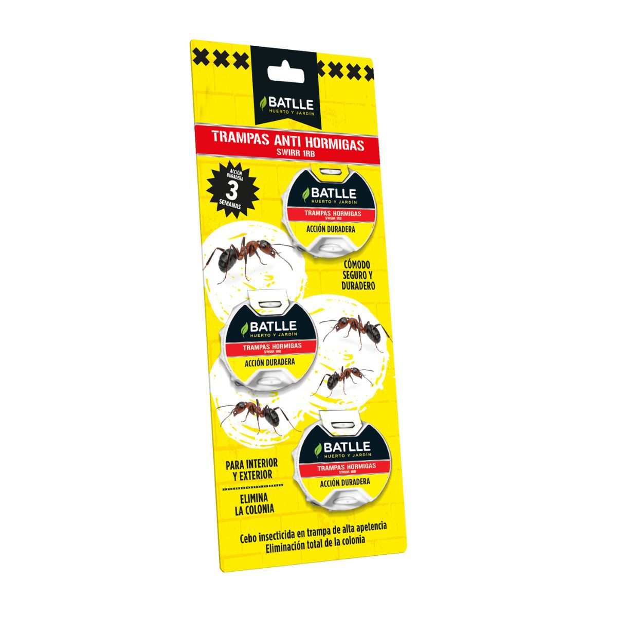Packung Ameisenfallen 3 Stück Batlle