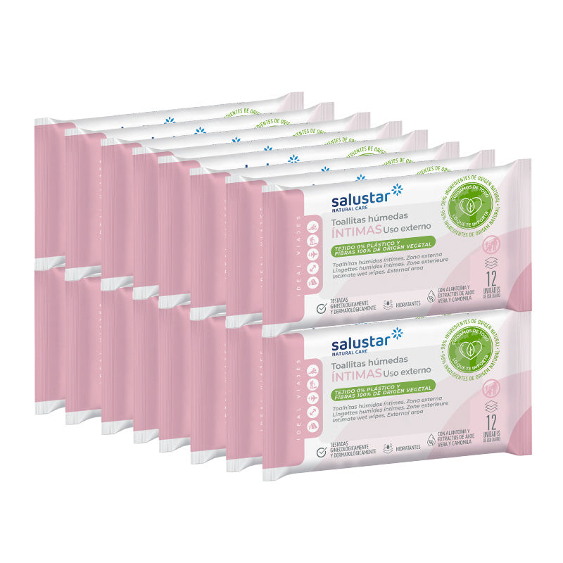 Salustar Moist Wipes for Intimate Hygiene
