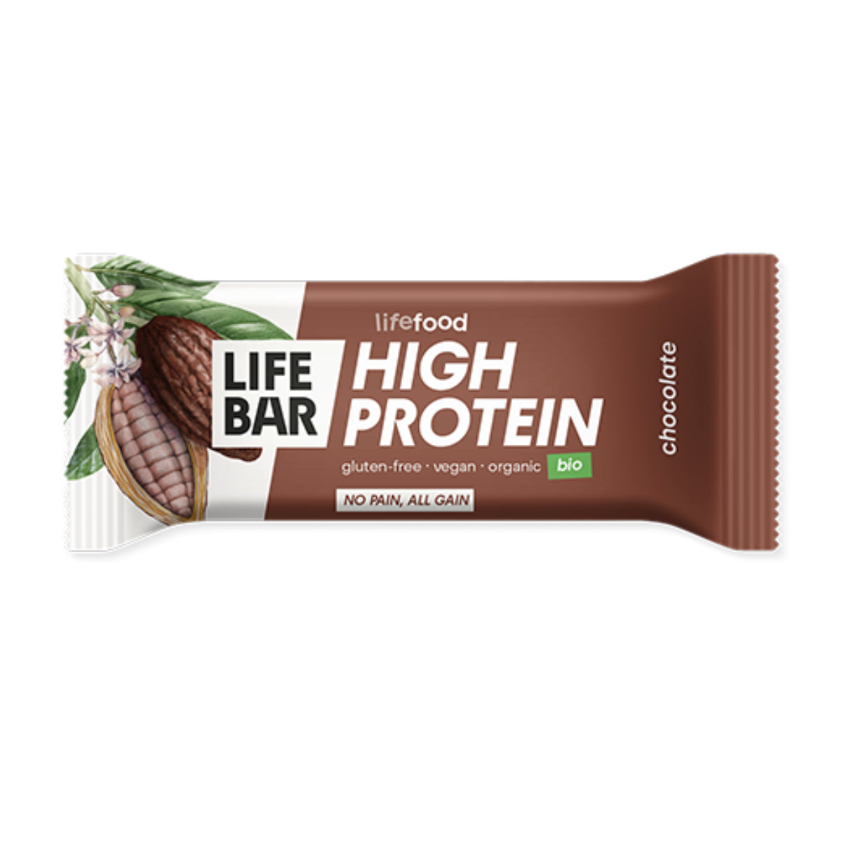 Proteinbar med chokladsmak 40 g Lifebar, Life Food