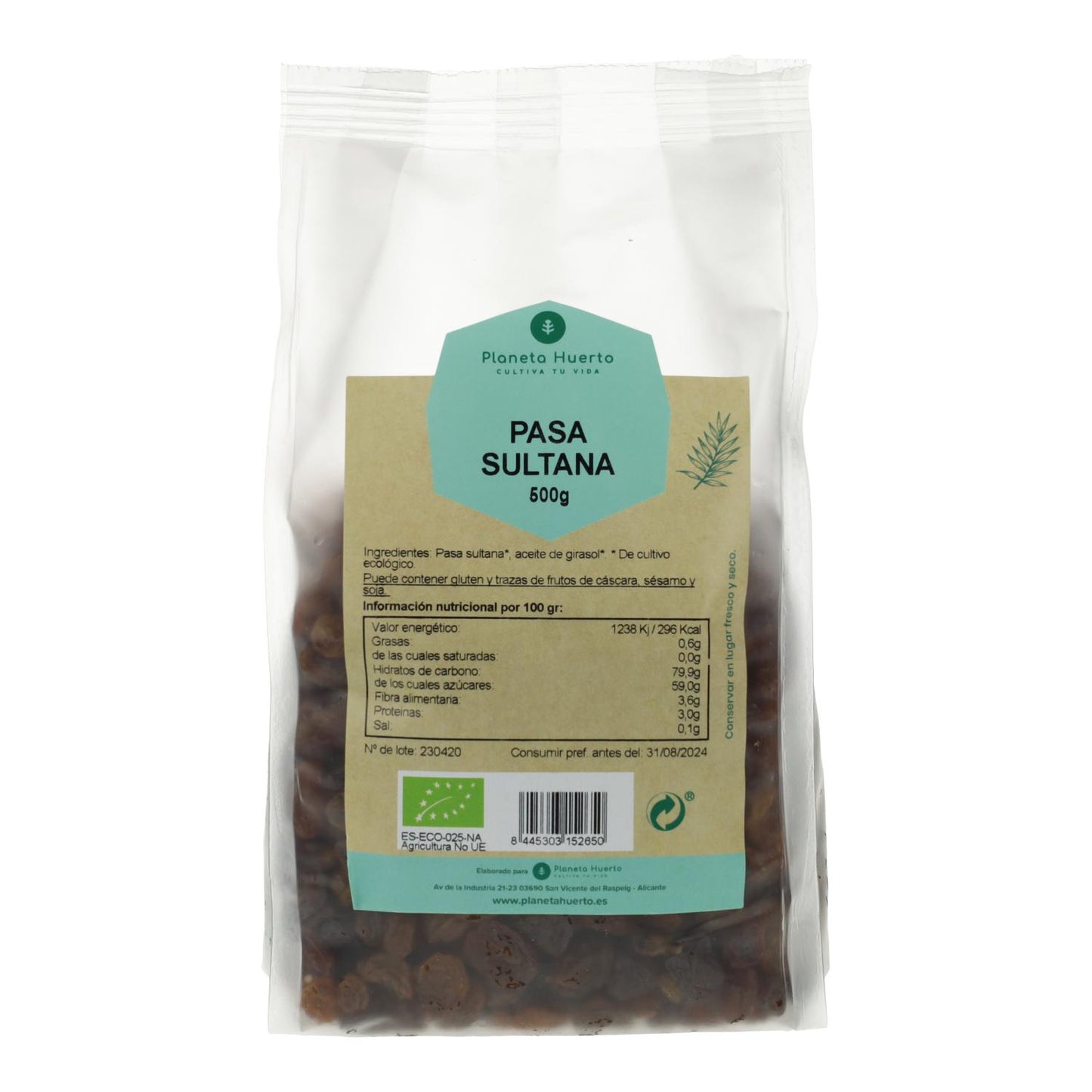 Sultanas ECO Planeta Huerto