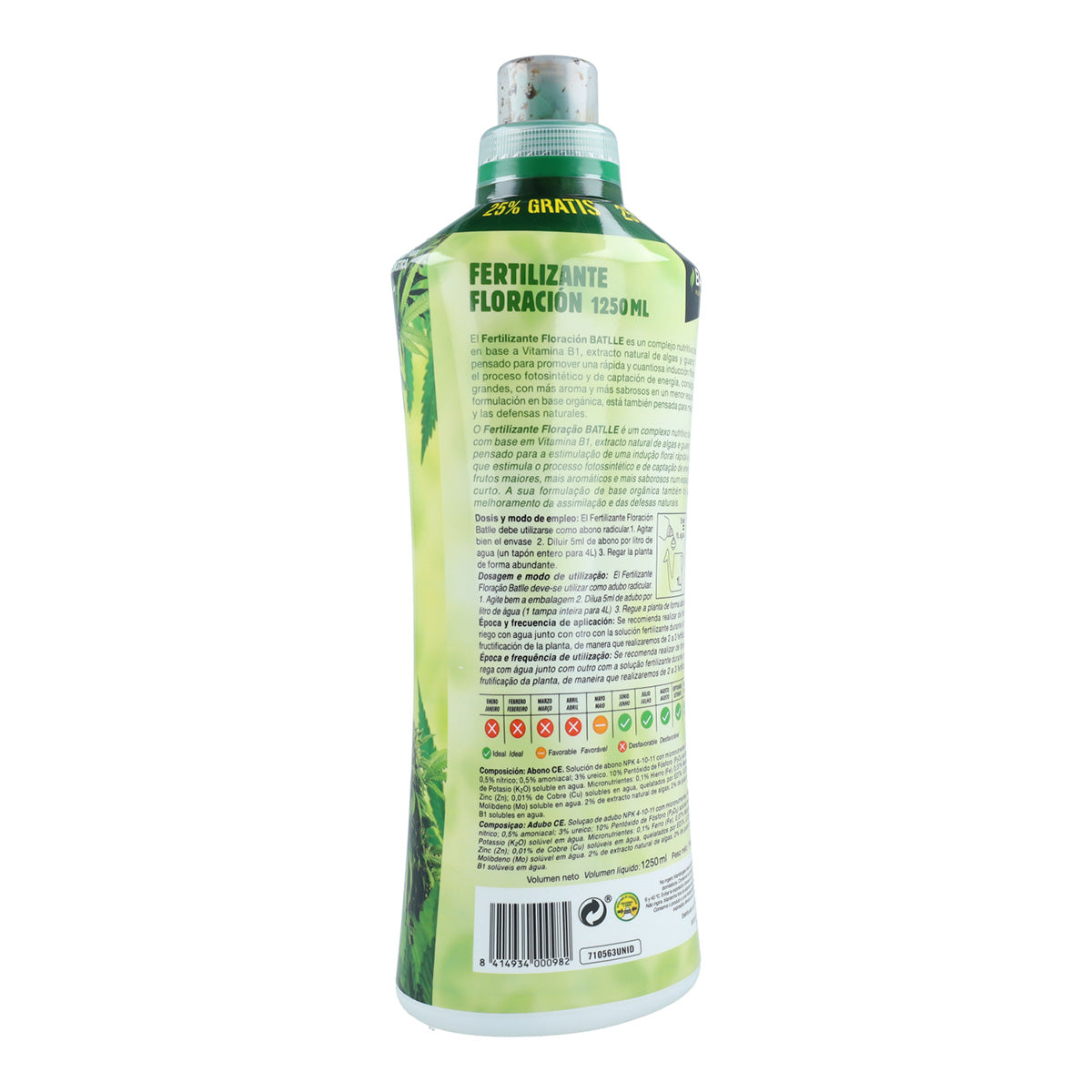 Fertilizzante liquido Ecoyerba Floración Batlle 1250 ml
