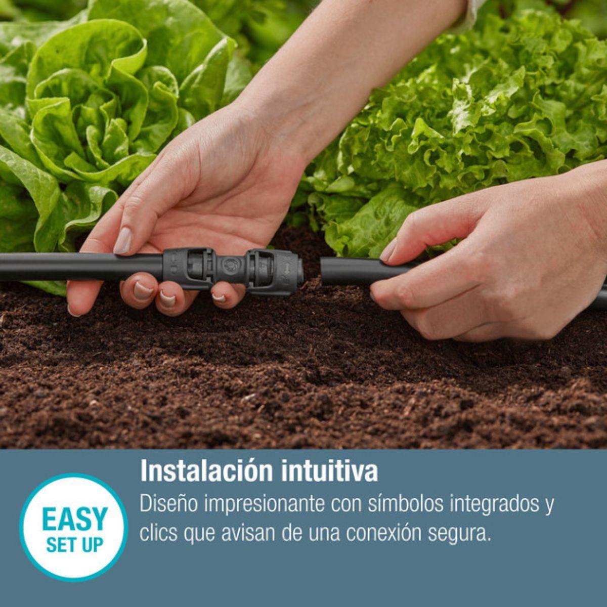 Gomito 13 mm Giunto a L (1/2") x5 Microdripsystem Gardena