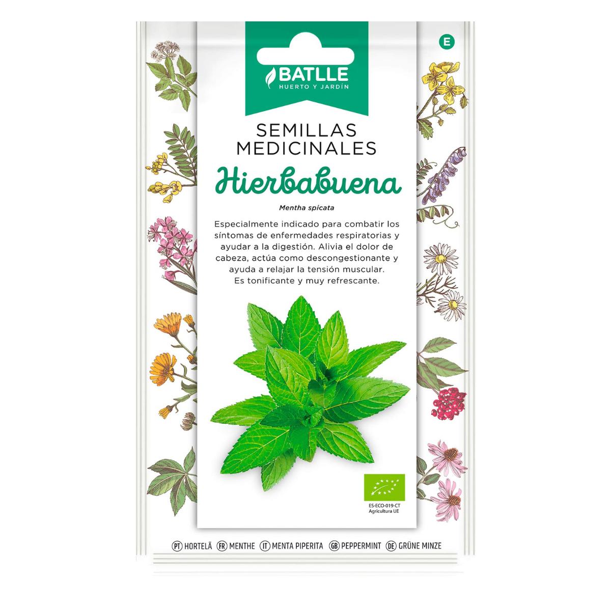 Ökologische Pfefferminzsamen Batlle