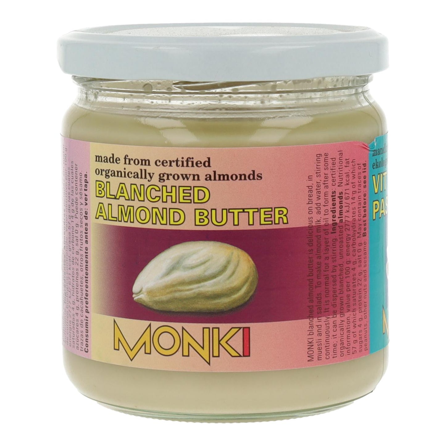 Bio-Mandelmilchcreme Monki, 330 g