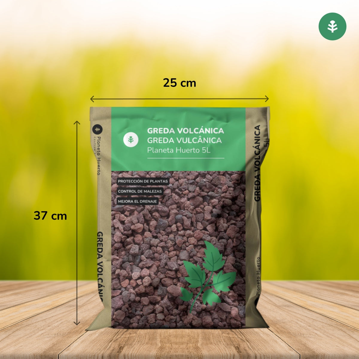 Vulkanisch vet Planeta Huerto 5 liter