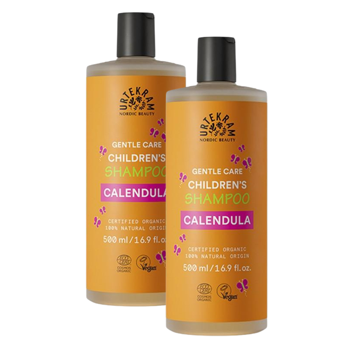 2er-Pack Urtekram Calendula-Shampoo für Kinder 500 ml
