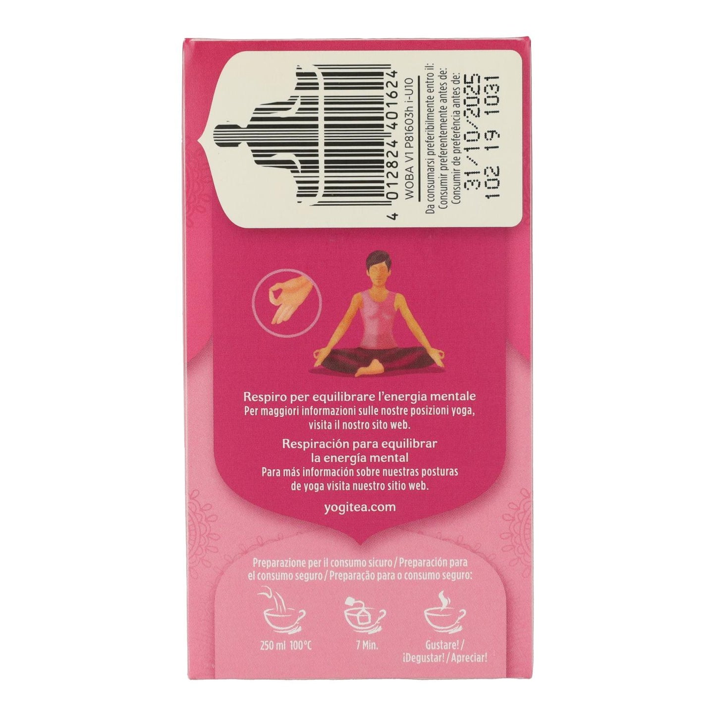 Thé Yogi BIO Équilibre Féminin, 17 sachets