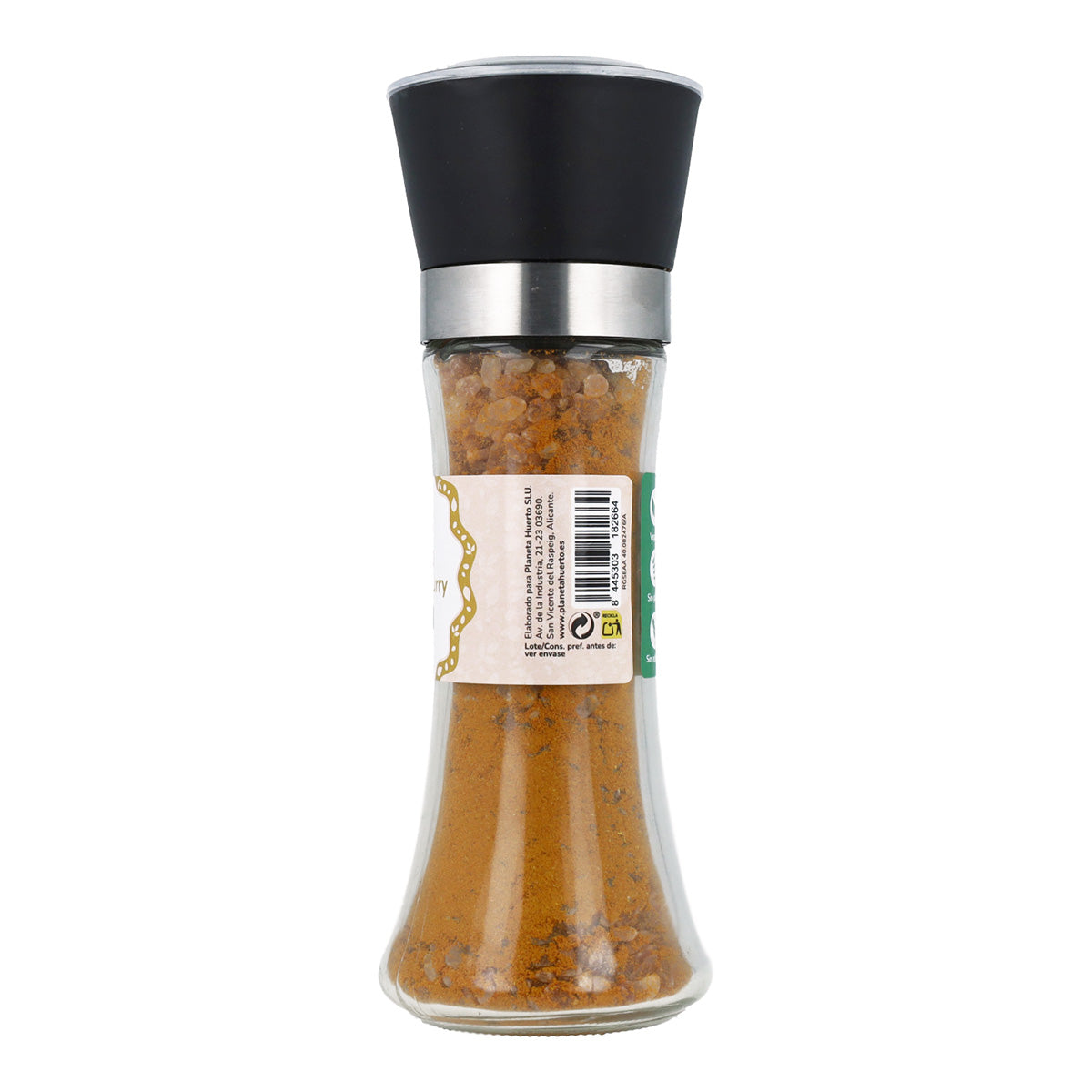 Pink Salt Grinder with Curry and Turmeric 200g
