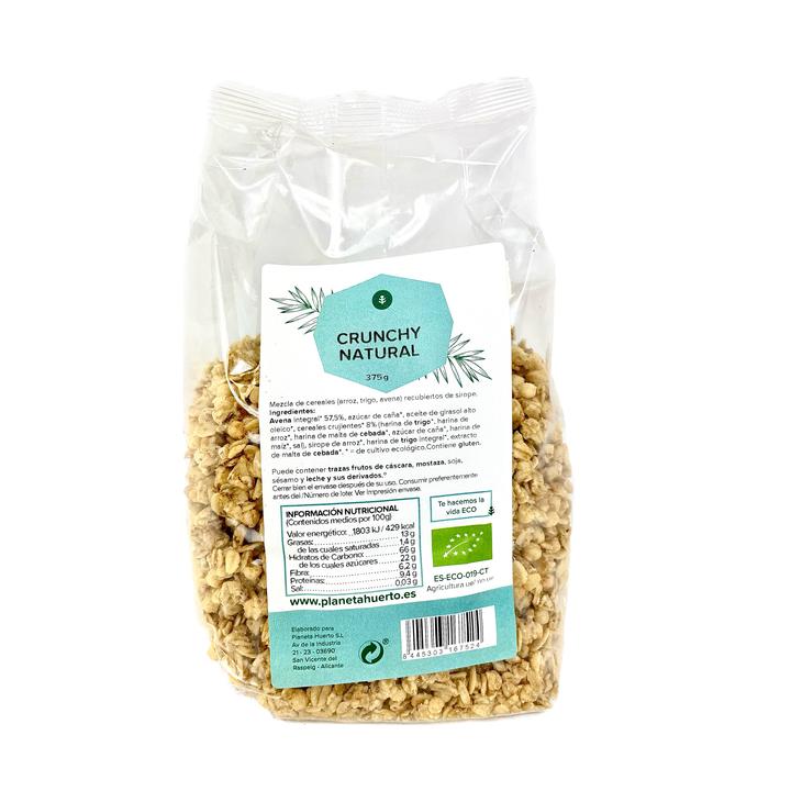 Muesli croccante naturale ECO Planeta Huerto 375 g