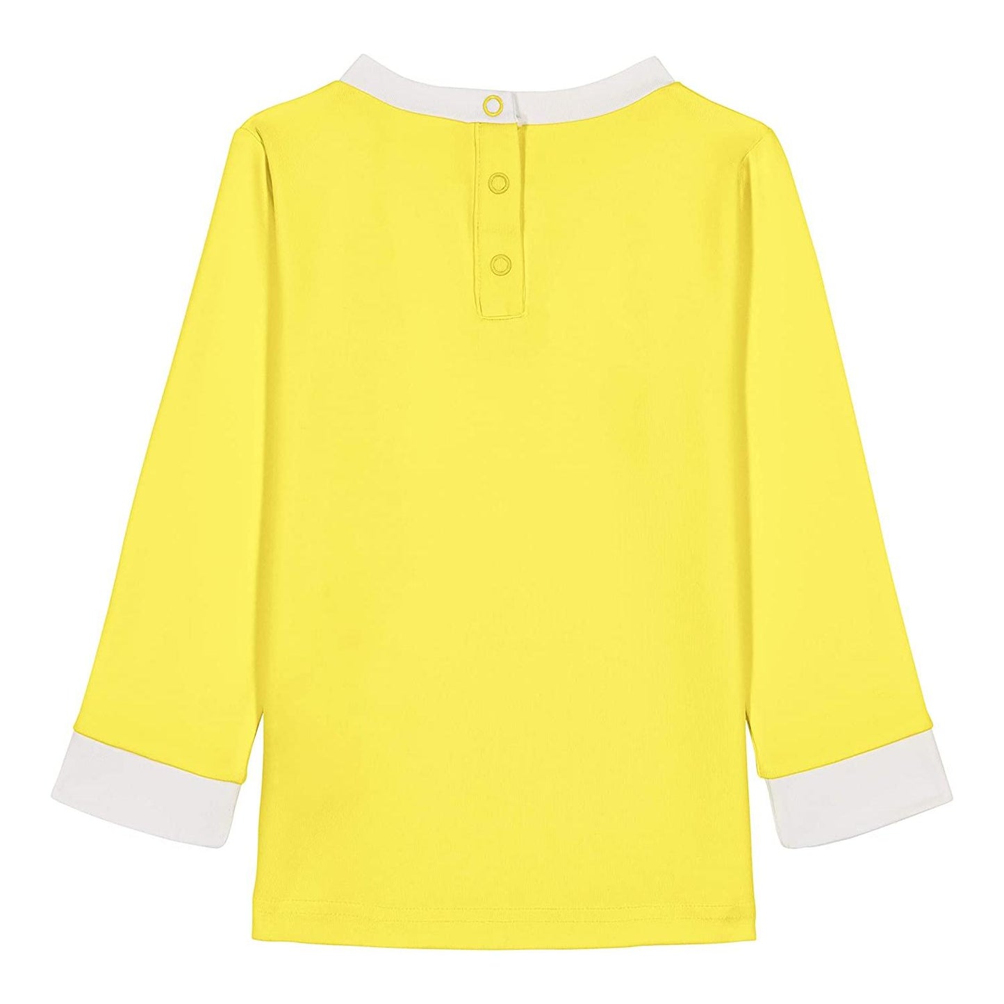 UV-beschermend shirt in geel 6 maanden