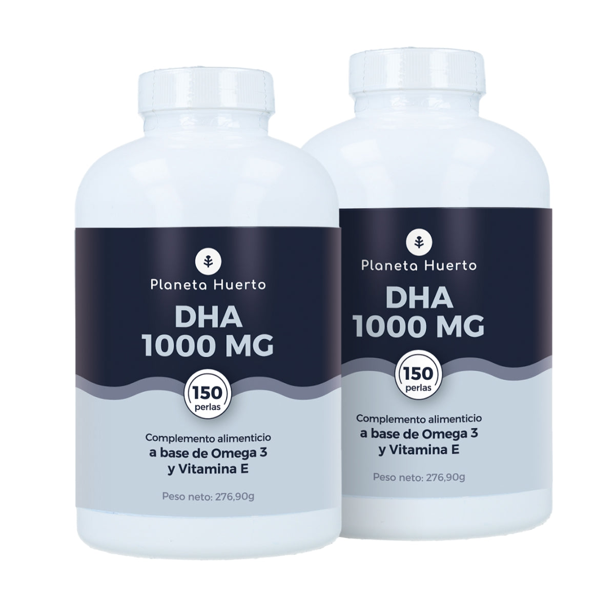 Packung 2x DHA 1000 mg Planeta Huerto 150 Perlen