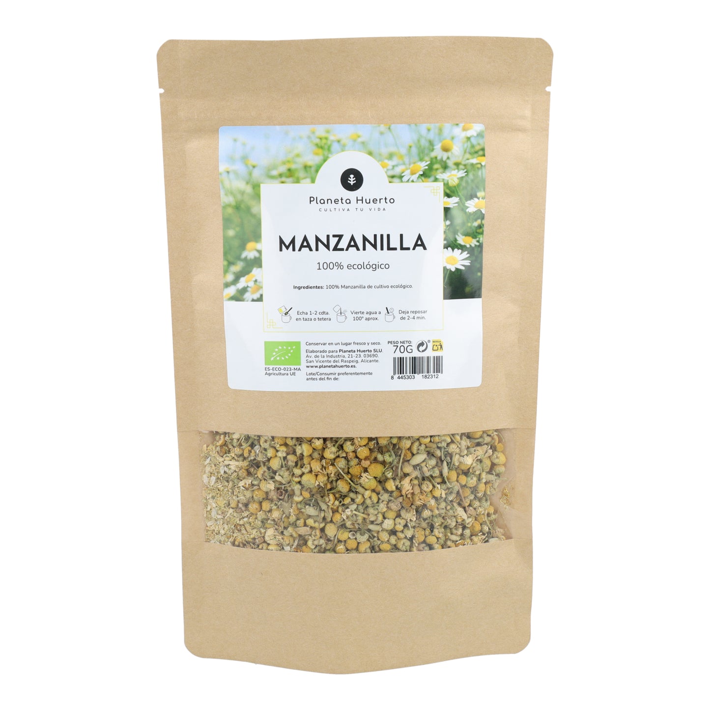 Chamomile ECO Planeta Huerto 70g