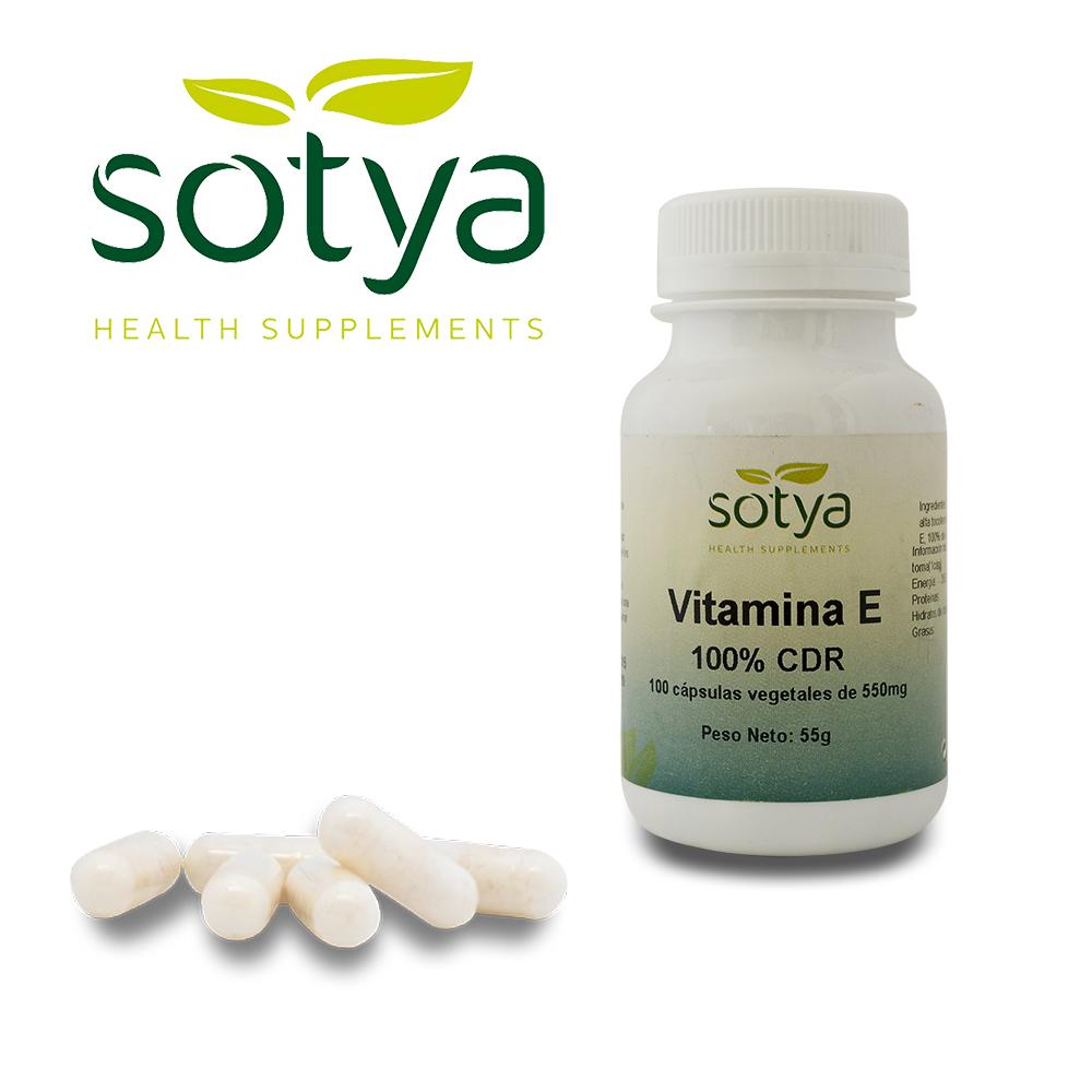 Sotya 100% Vitamin E Cdr 100 Caps