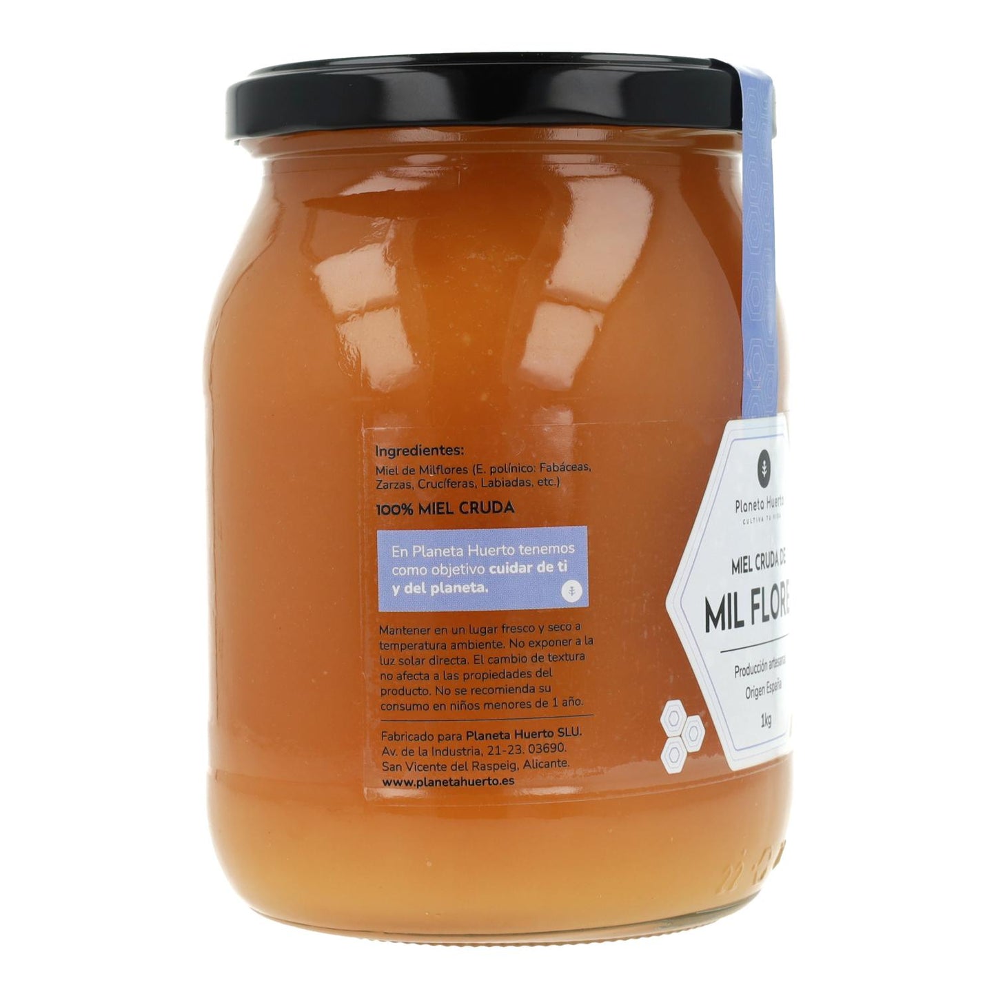Miele grezzo Mille Fiori Planeta Huerto 1 Kg
