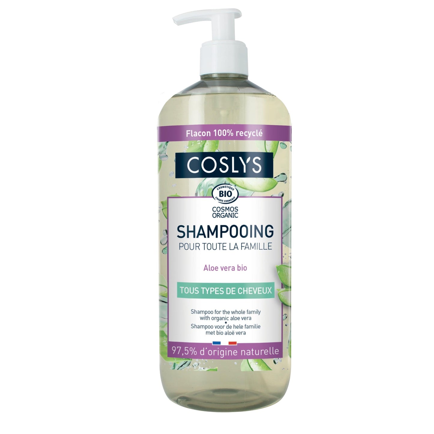 Shampoo für die ganze Familie mit Aloe Vera von Coslys 1 l