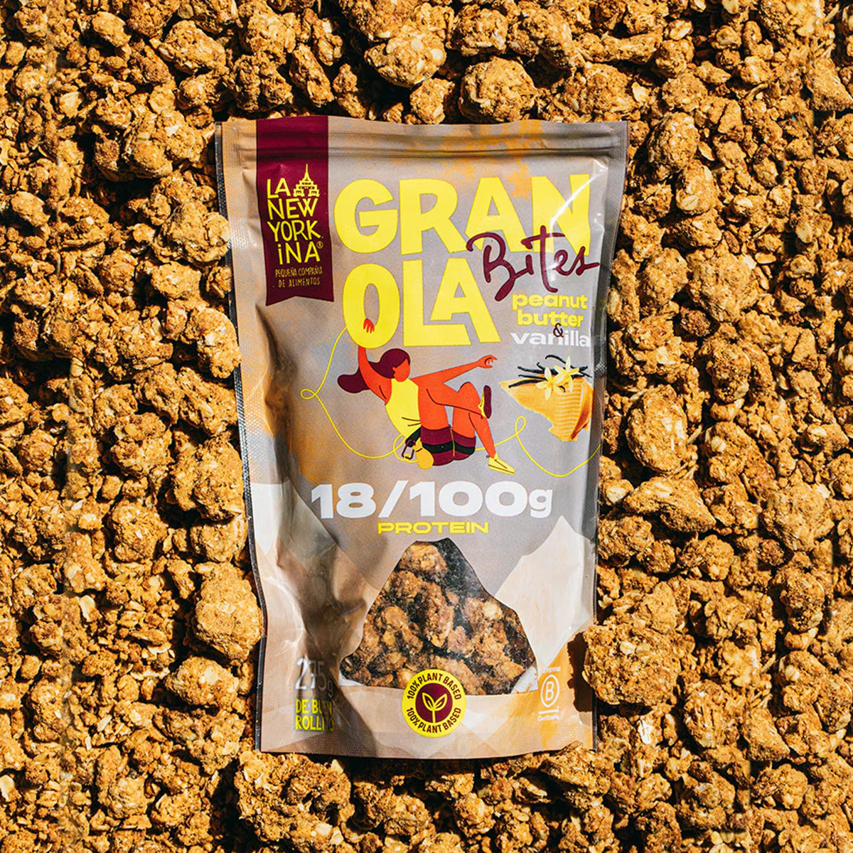 La Newyorkina Peanut Butter Vanilla Granola 275 g