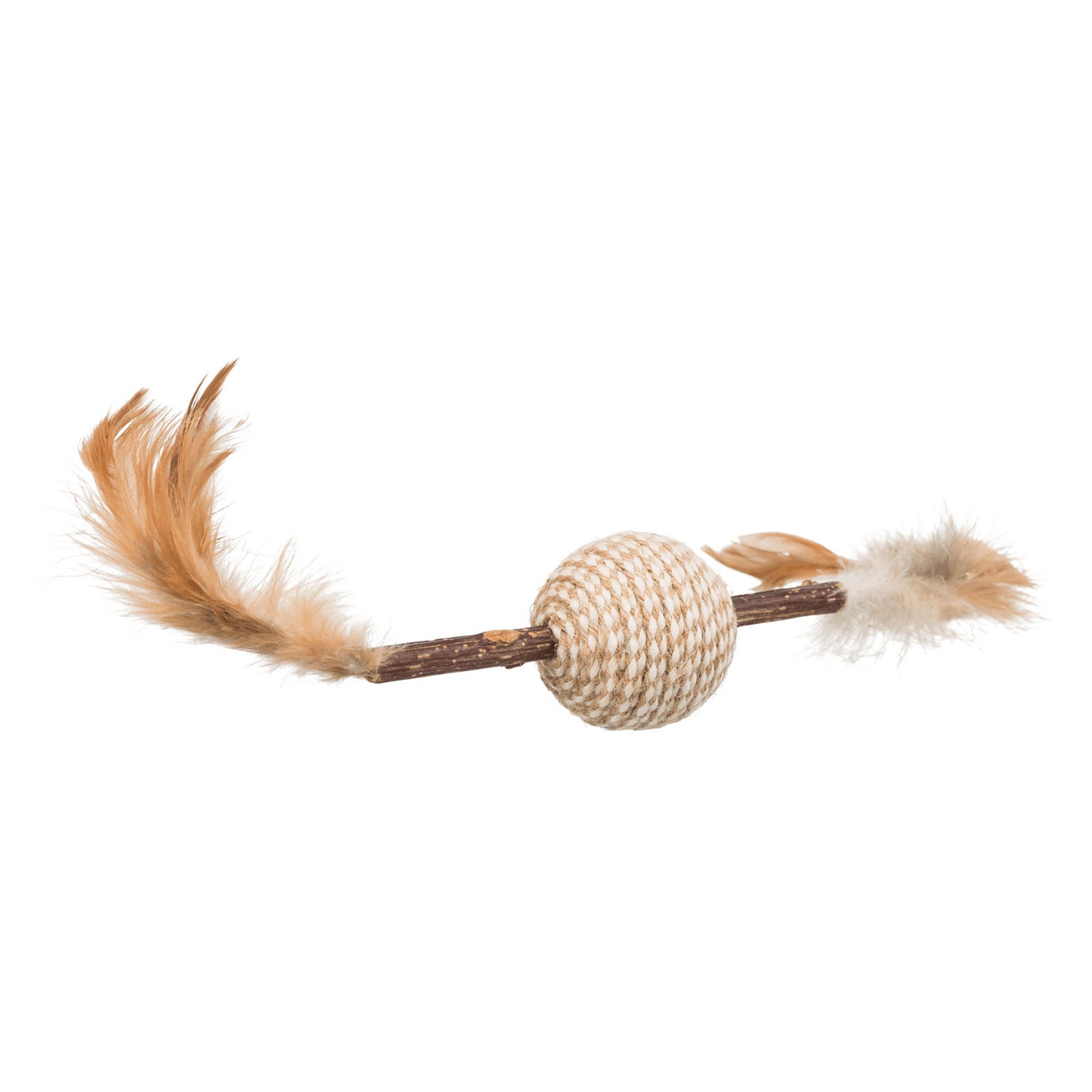 Matatabi-speeltje met veren, 20 cm