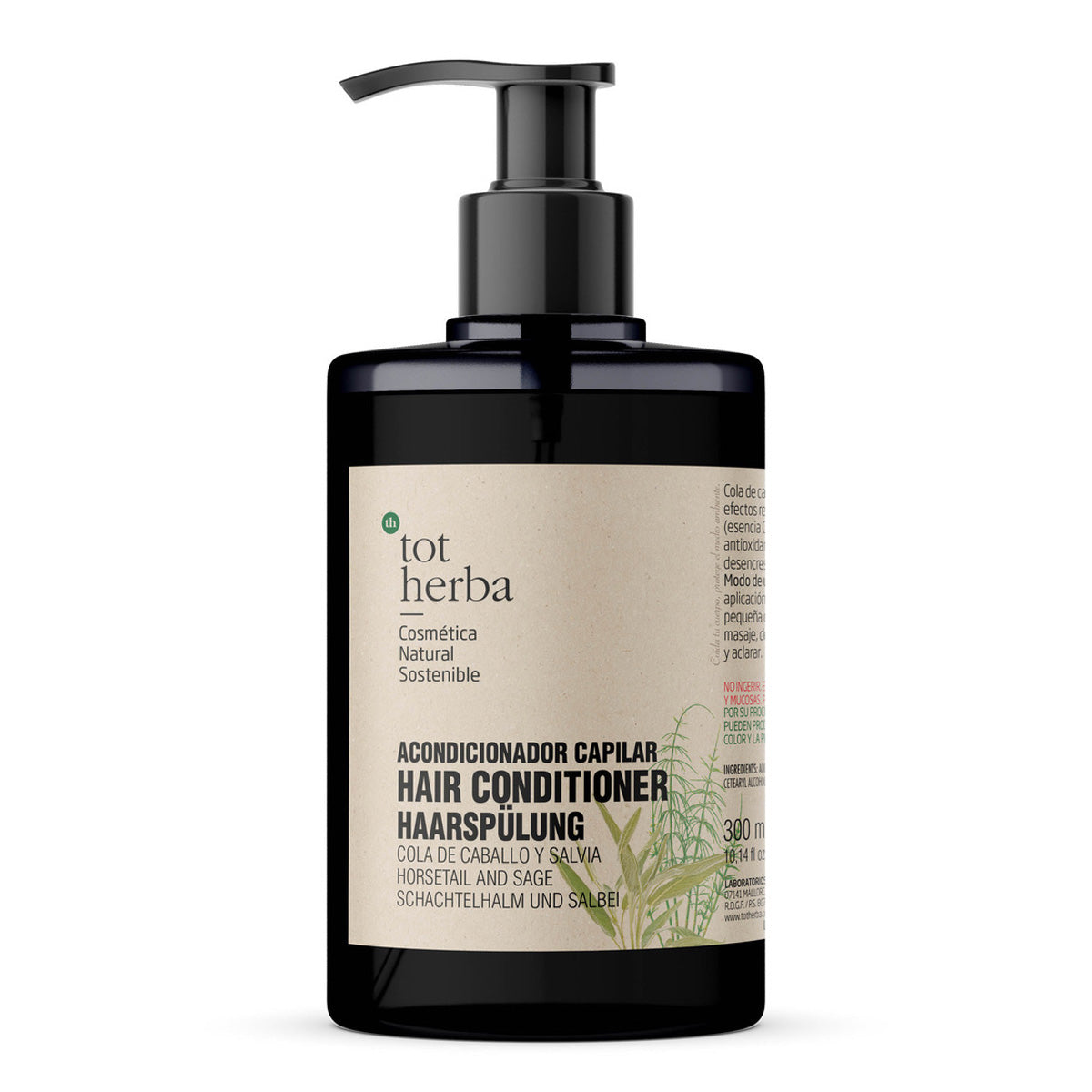 Haarspülung mit Schachtelhalm und Salbei, Tot Herba, 300 ml