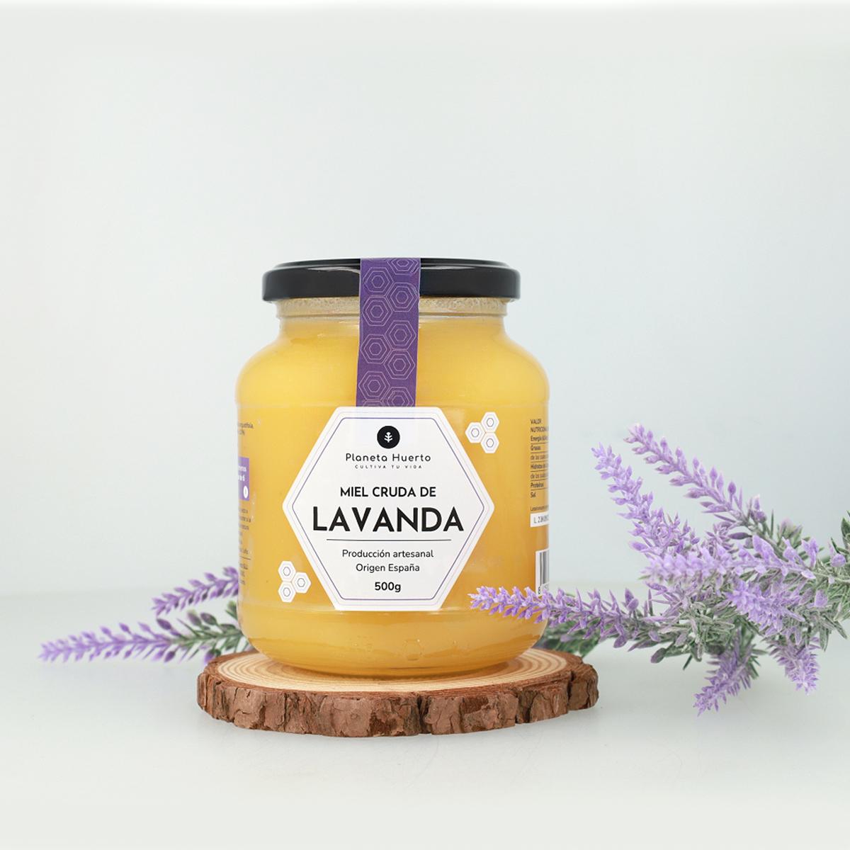 Raw Lavender Honey Planeta Huerto 500 g