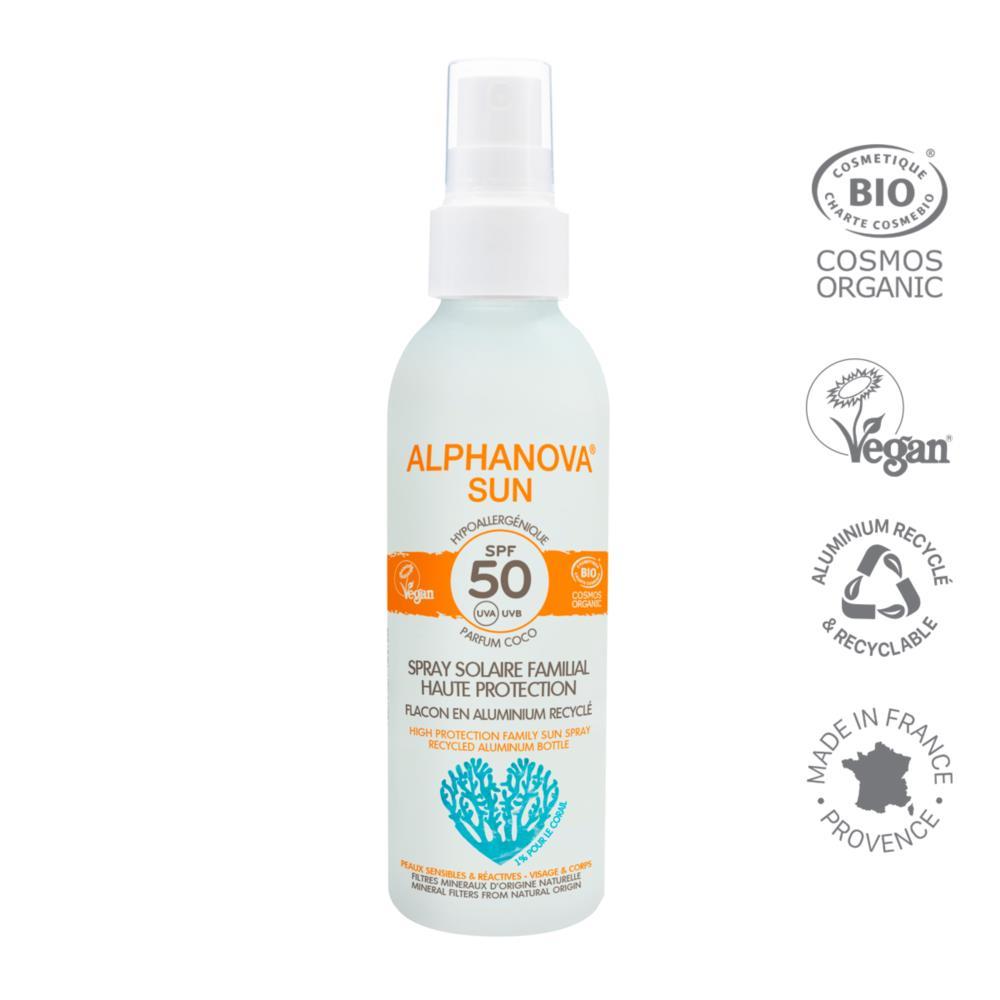 Zonnebrandcrème SPF 50 Alphanova 150 g