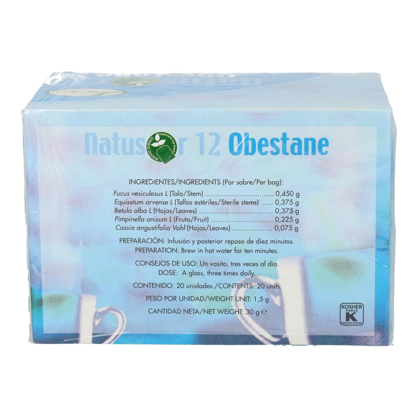 Natusor 12- Filtr Obestane Soria Natural