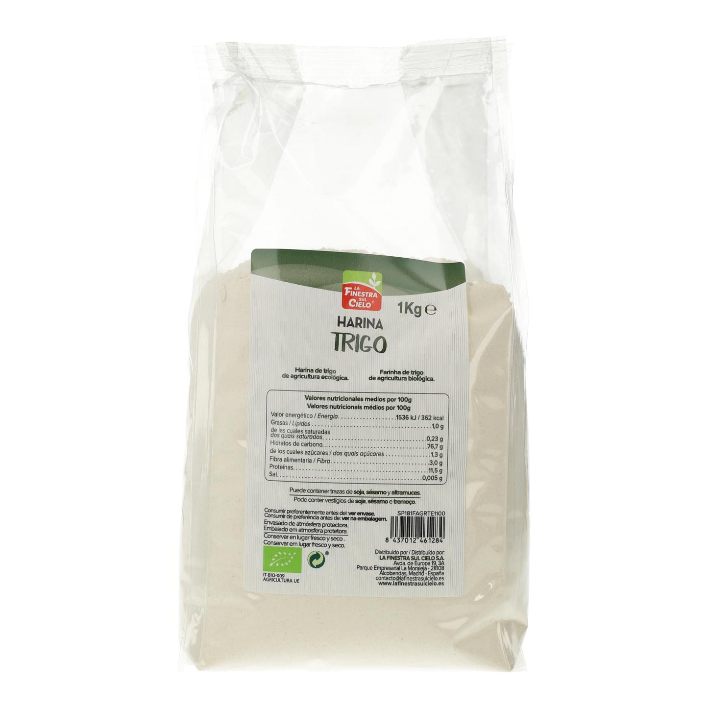 Farine blanche de blé La Finestra Sul Cielo 1 kg