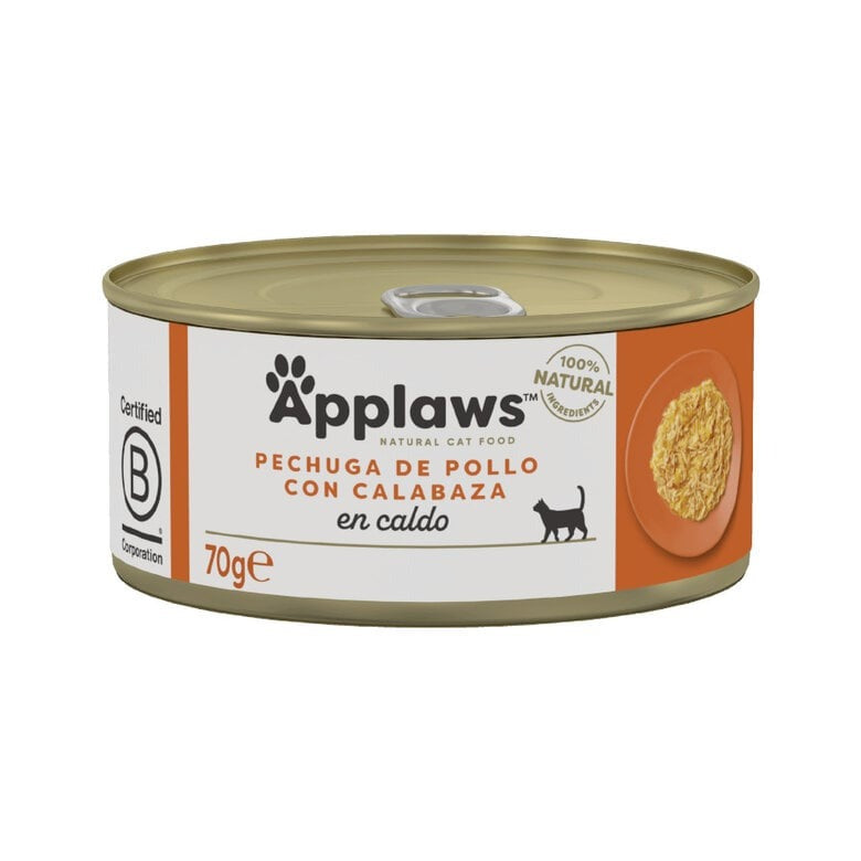 Applaws Cat Puszka Kurczak z dynią 70 g Naturalna karma mokra dla kotów bez zbóż