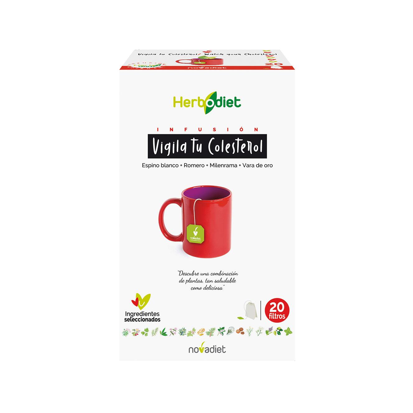 Herbodiet Surveillez votre cholestérol, Novadiet, 20 sachets