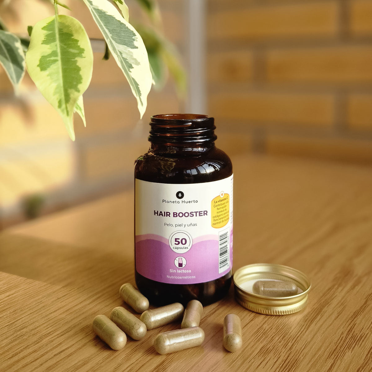 Hair Booster hair, skin and nails Planeta Huerto 50 capsules