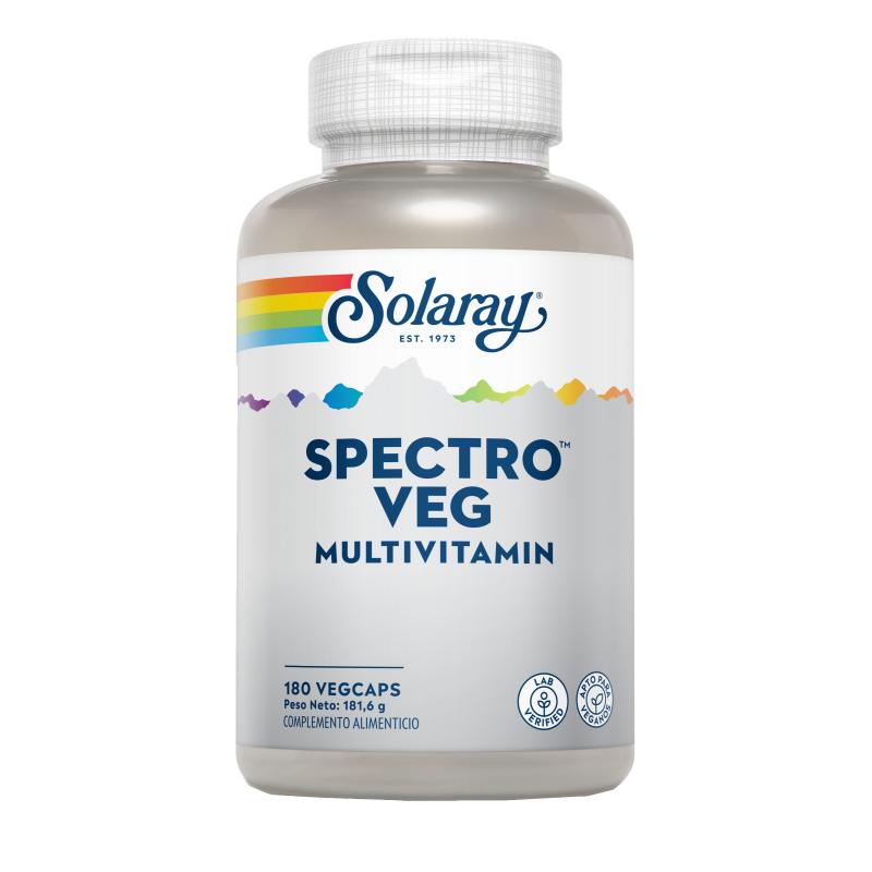 Spectro Multivitamin Solaray, 180 gélules