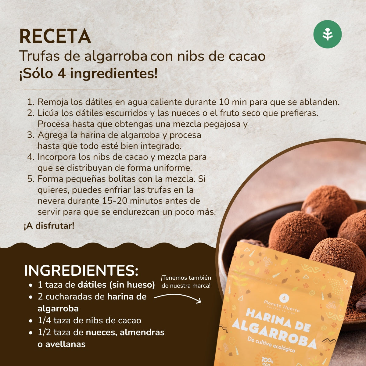 Cacaonibs ECO Planeta Huerto 250 g