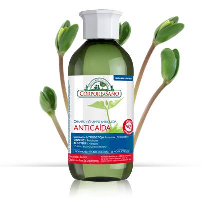 Hårborttagningsschampo med ginseng och aloe vera Corpore Sano 300 ml