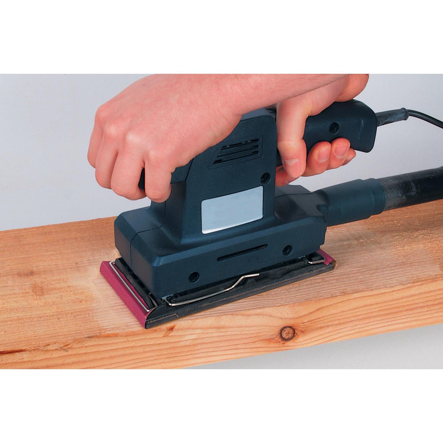 Wolfcraft 8409000 - 15 disques abrasifs en corindon, grain 40, 80, 120 ; perforés 93 x 230 mm