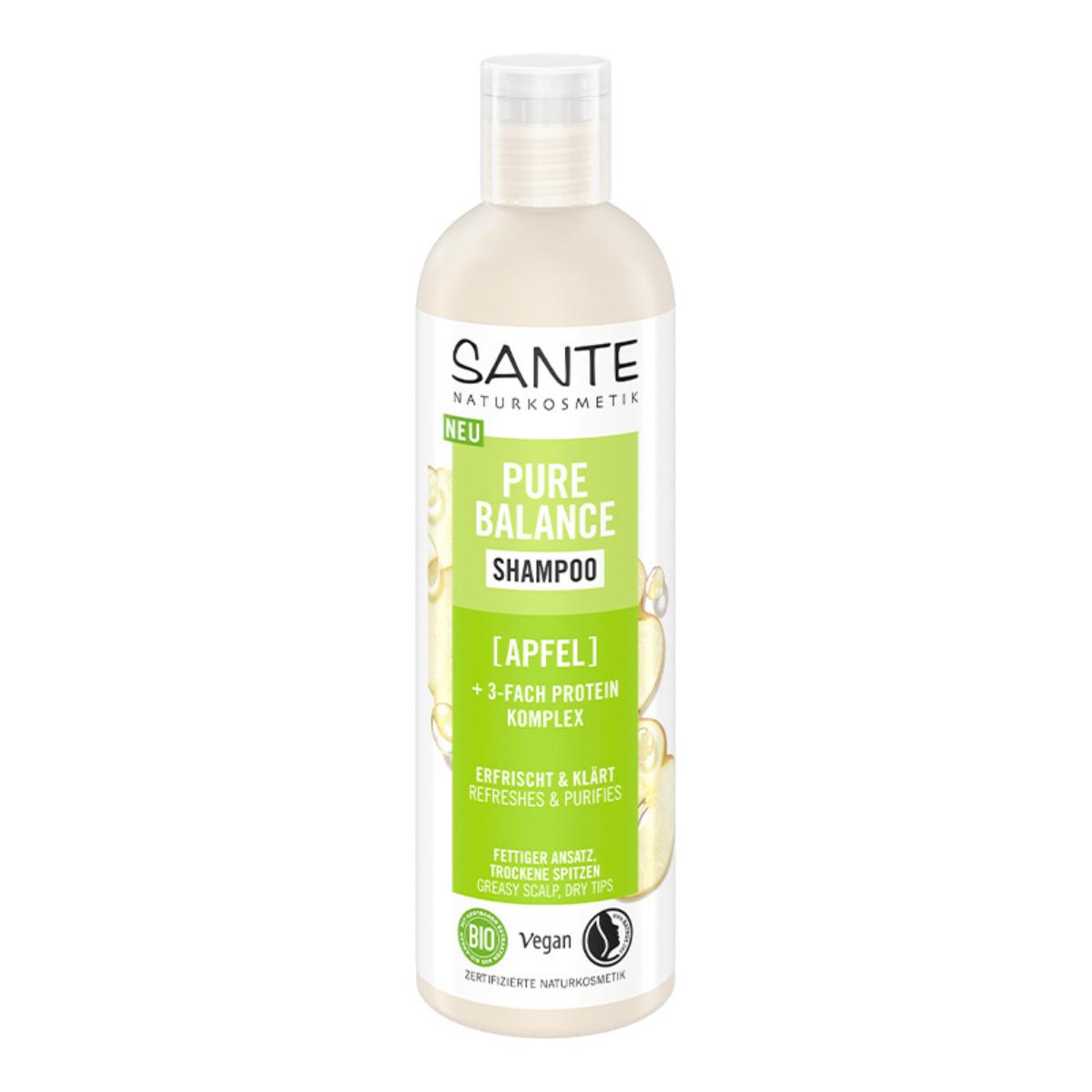 Evenwichtige appelshampoo, Sante 250 ml
