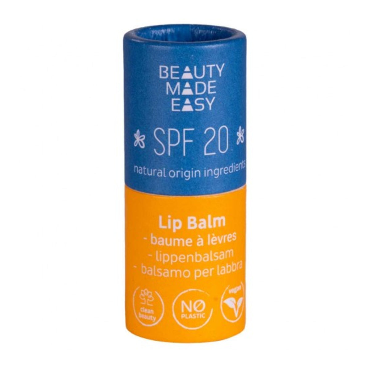 Bálsamo labial solar Beauty Made Easy FPS 20, 5,5 g