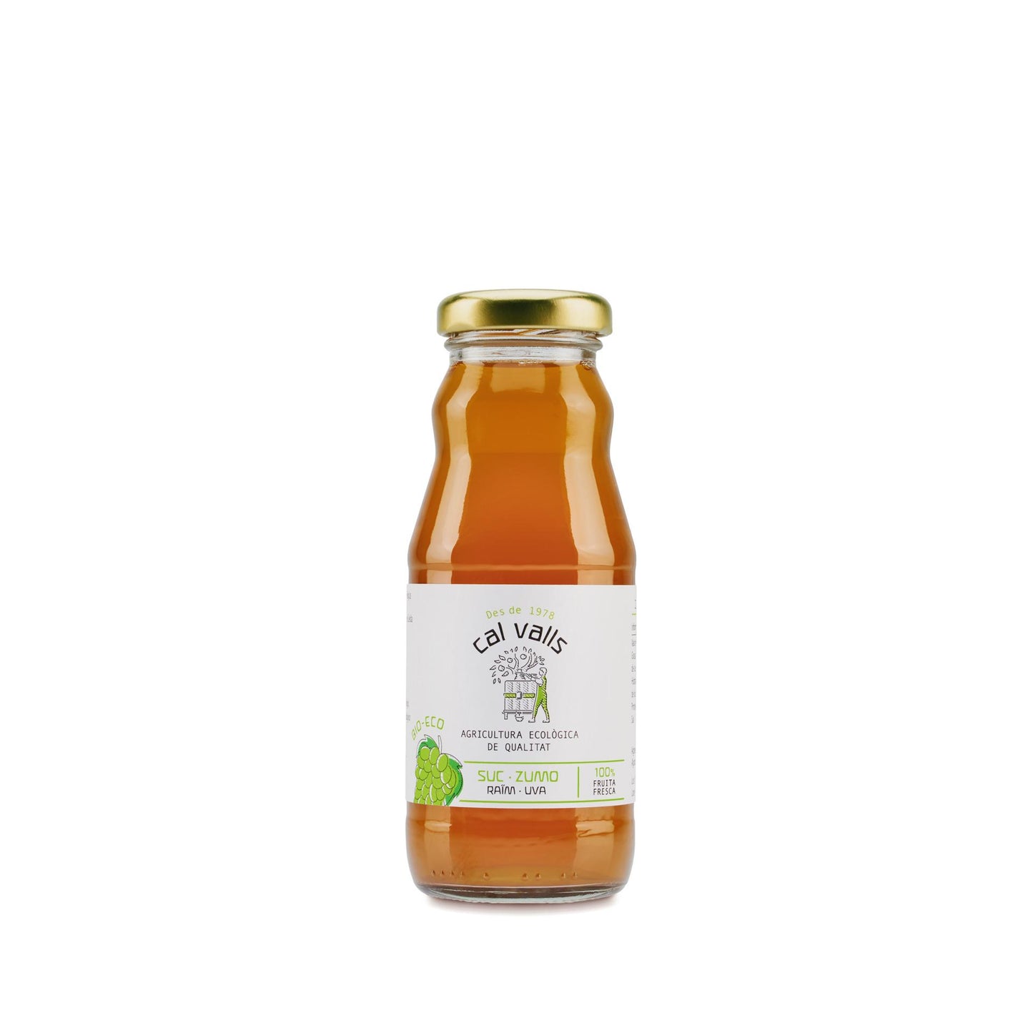 Jus de raisin blanc ECO Cal Valls 200 ml