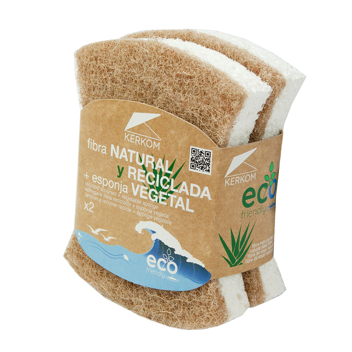 2 spugne vegetali Ergo Eco Friendly ROZENBAL