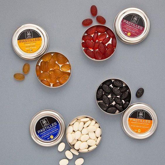 Tabletki na ból gardła Miód i tymianek Apivita 45 g