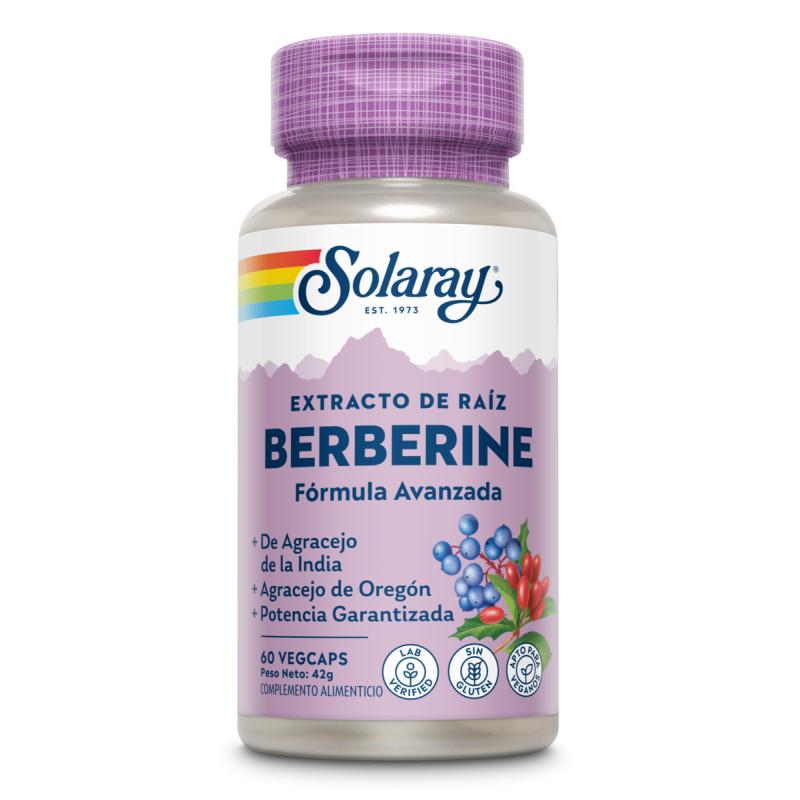 Berberine Solaray, 60 kapsułek roślinnych